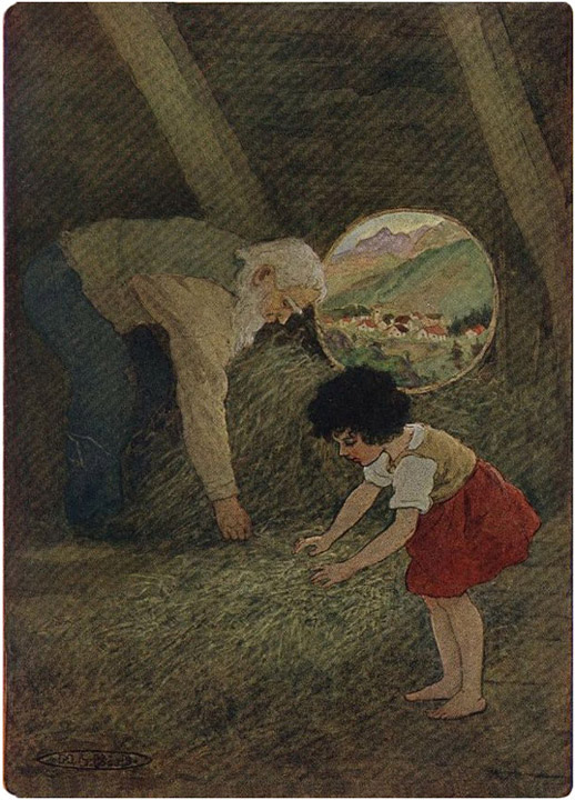 HERE A NEAT LITTLE BED WAS PREPARED